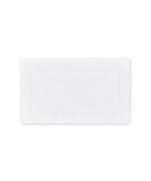 Maria Organic 60x100cm Bath Mat, Natural White, cut out