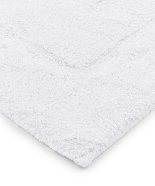 Maria Organic 60x100cm Bath Mat, Natural White, detail