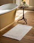 Maria Organic 50x80cm Bath Mat, Crisp White