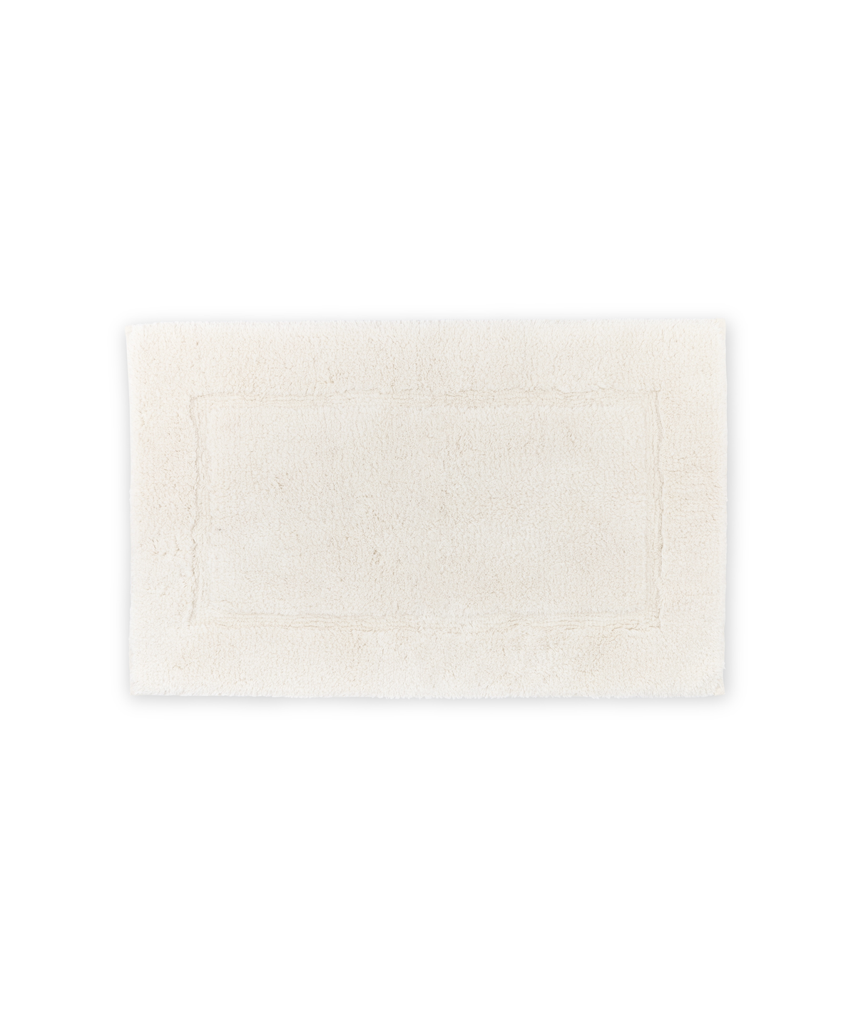 Maria Organic 50x80cm Bath Mat, Ivory