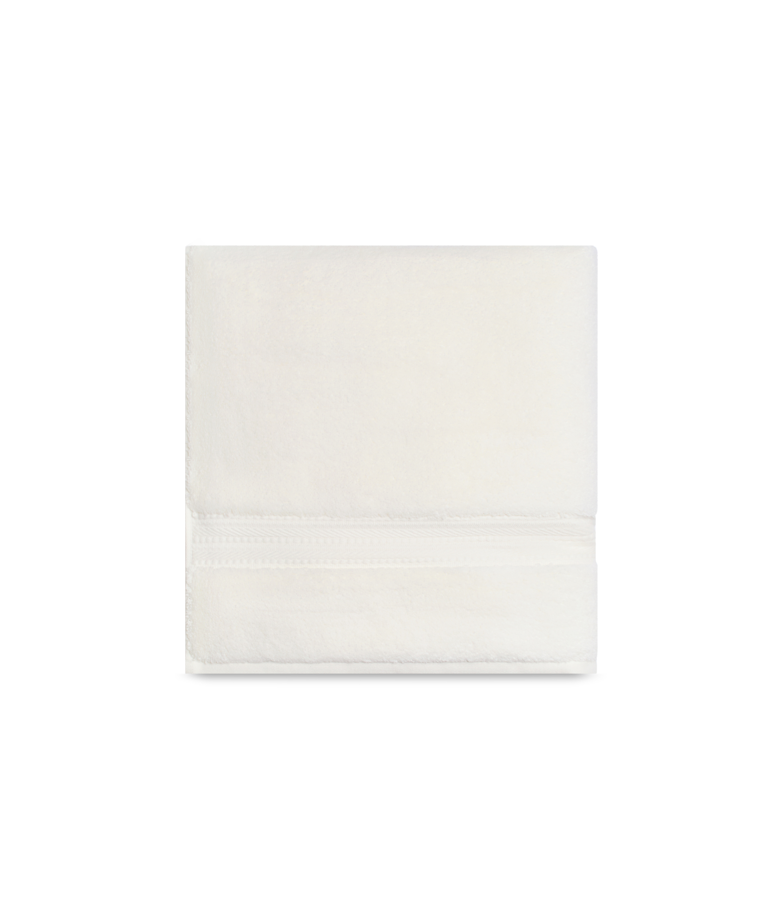 Maria Organic Bath Towel, Ivory