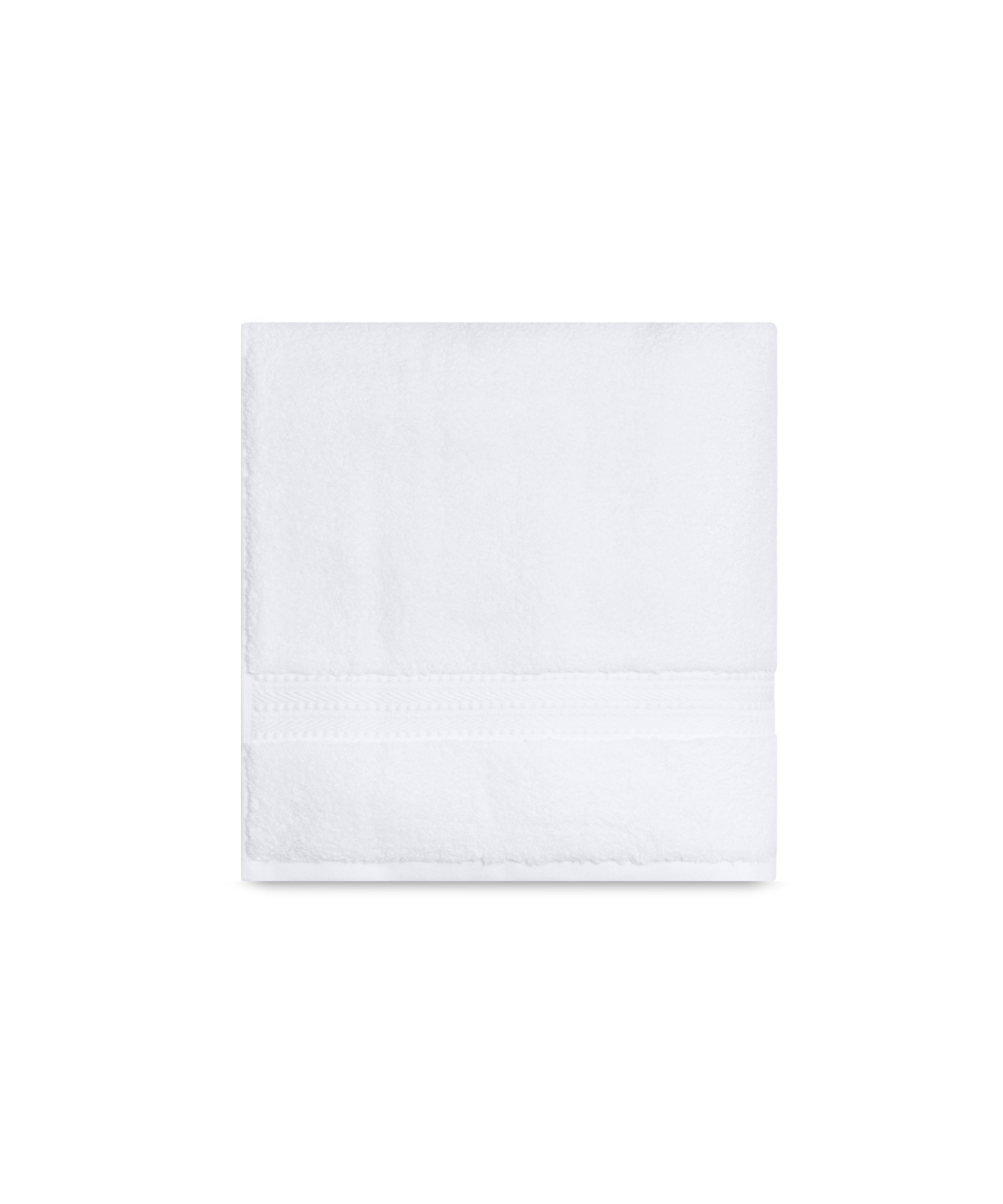 Maria Organic Bath Towel, White