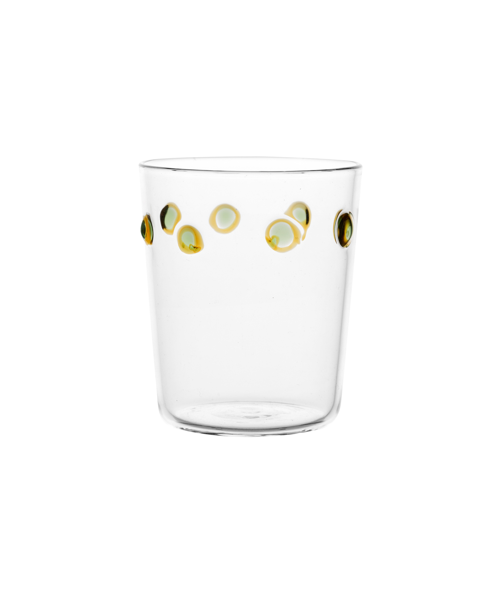 Marianna Tumblers, Amber/Green, Cut Out