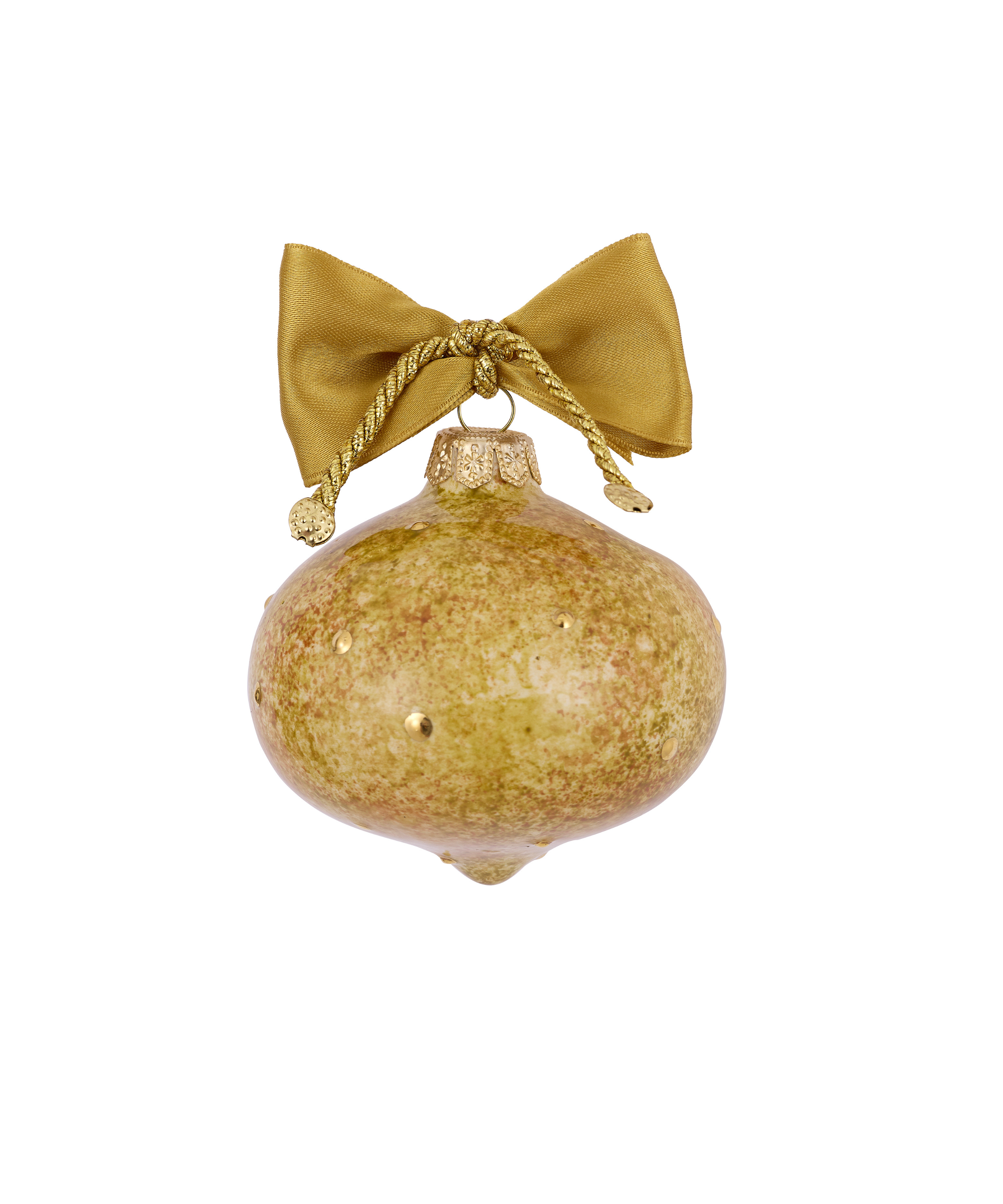 Natalia Bauble, Gold/Amber, cut out
