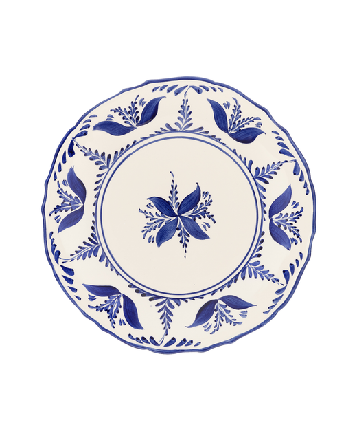 Ottilie Dinner Plate, Blue