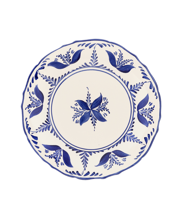 Ottilie Dinner Plate, Blue