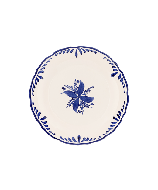 Ottilie Dessert Plate, Blue