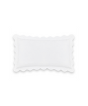 Pair of Alexandra Wavy Scalloped Pilllowcases, White, Cut Out