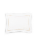 Pair of Evora Double Row Corded Pillowcases, Buttermilk, Cut Out