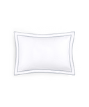 Pair of Frame Pillowcases, Steel Blue, Cut Out