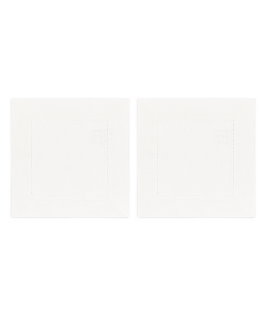 Rebecca Udall Pair of Linen Bread Basket Napkins, Large