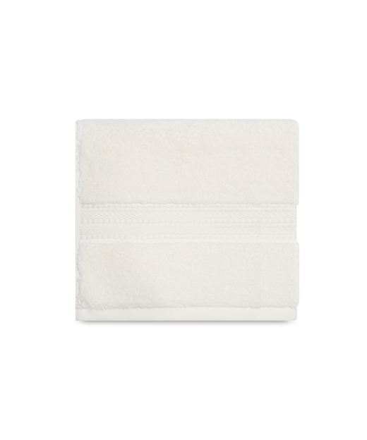 Pair of Maria Organic Hand Towels, Ivory