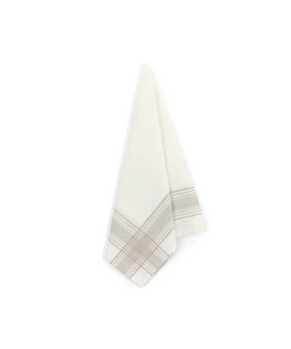 Rebecca Udall Pair of Bistrot Tea Towels, Natural, Draped Detail