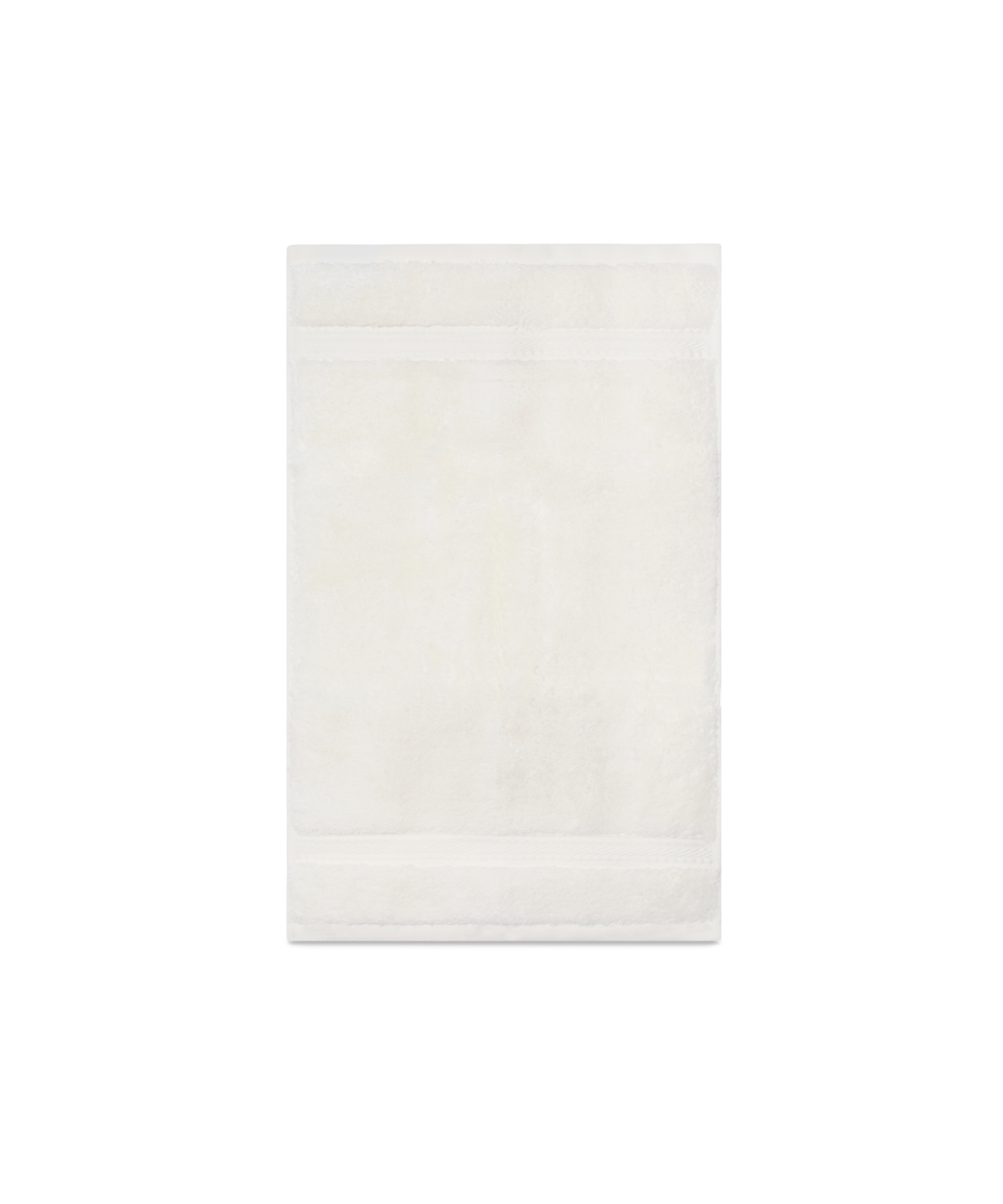 Maria Organic Guest Towels, Ivory, Cut Out