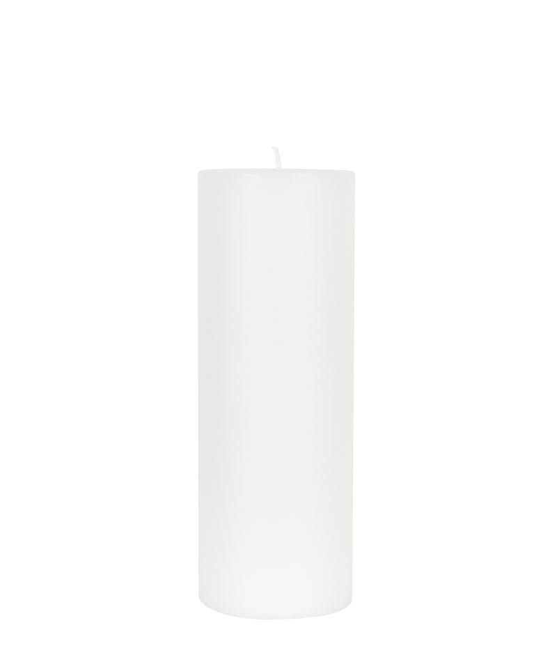 Rebecca Udall, Medium Paraffin Wax Pillar Candles, White