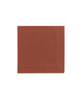 Pair of Nancy Linen Napkins, Burnt Sienna
