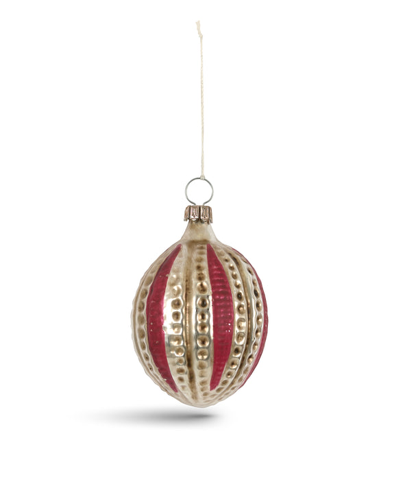 Petra Bauble, Pomegranate Red