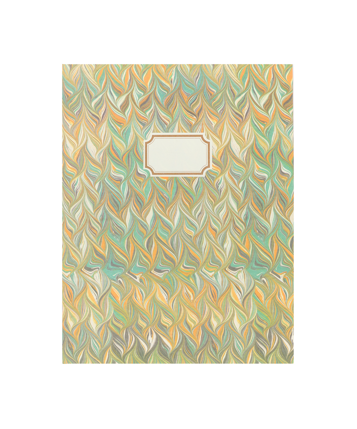 Photo Album Marble Green Yellow