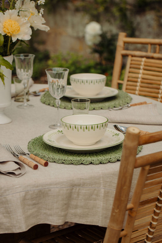 Elouise Crockery, Green