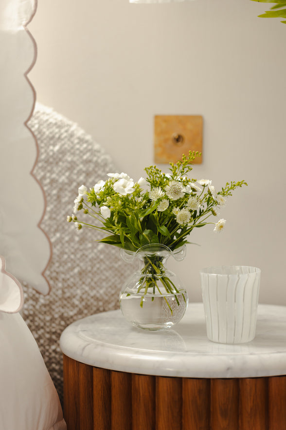 Rebecca Udall, Handblown Elizabeth Vase with Murano Tumbler