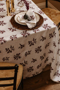 Rosehip Linen Tablecloth