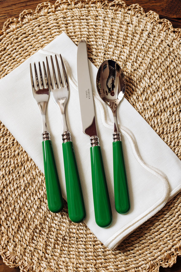 Classic Cutlery Set, Fern Green