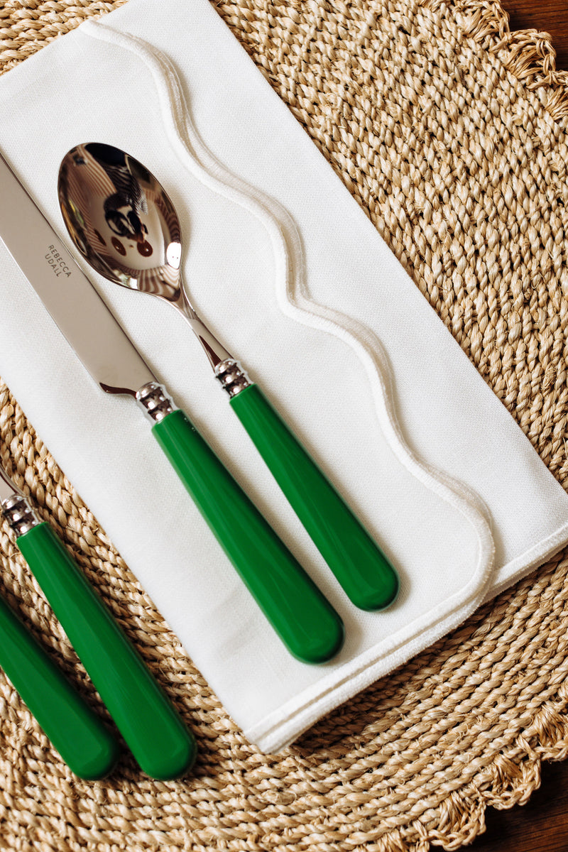 Classic Cutlery Set, Fern Green