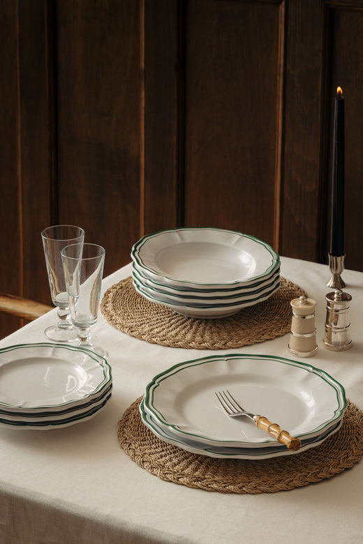 Braided Abaca Placemat, Natural