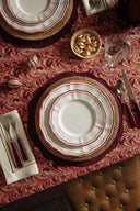 Marble Table Linens, Pink