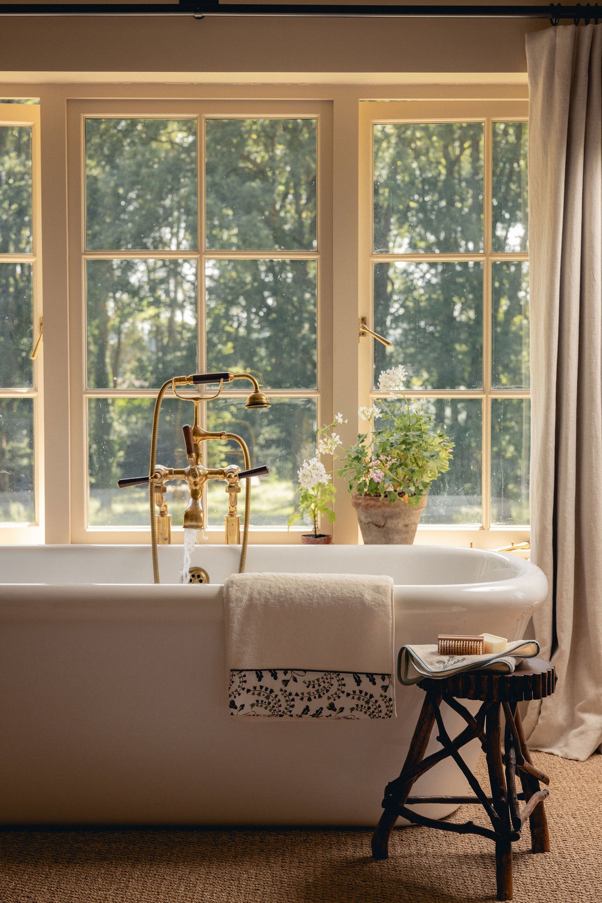 Oneta Bath Towel with Oneta Face Towel