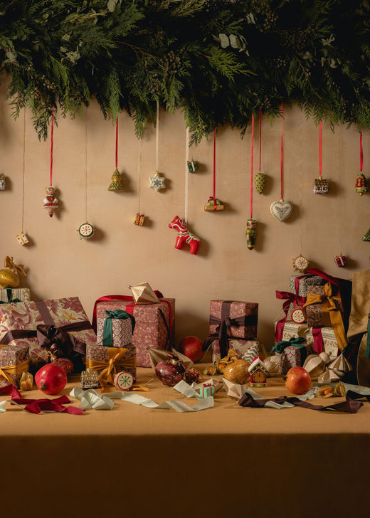 Set of 6 Present Christmas Decorations