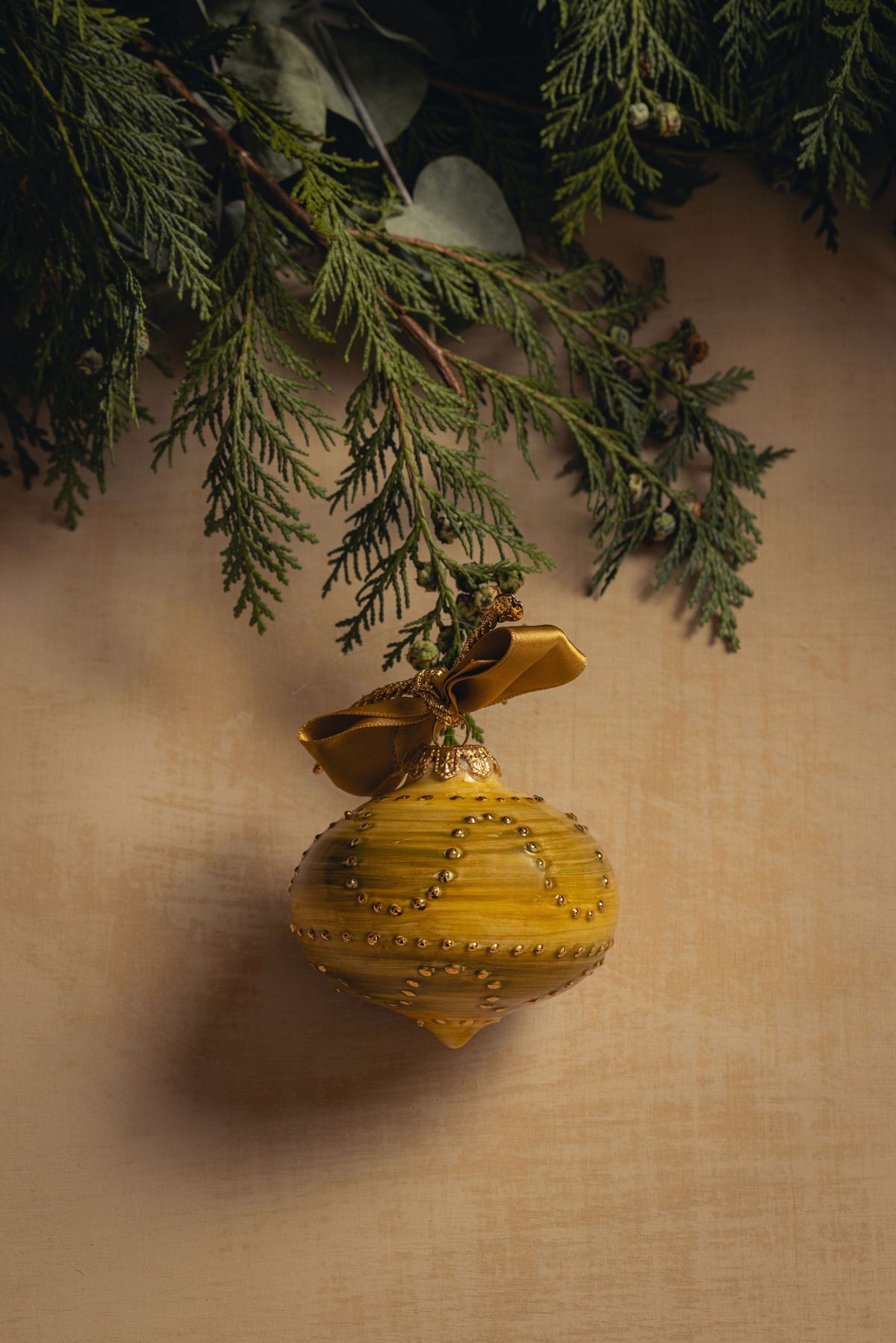 Chiara Bauble, Gold/Amber