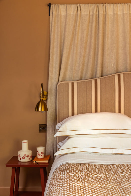 Frame Bed Linen, Bronzed Umber