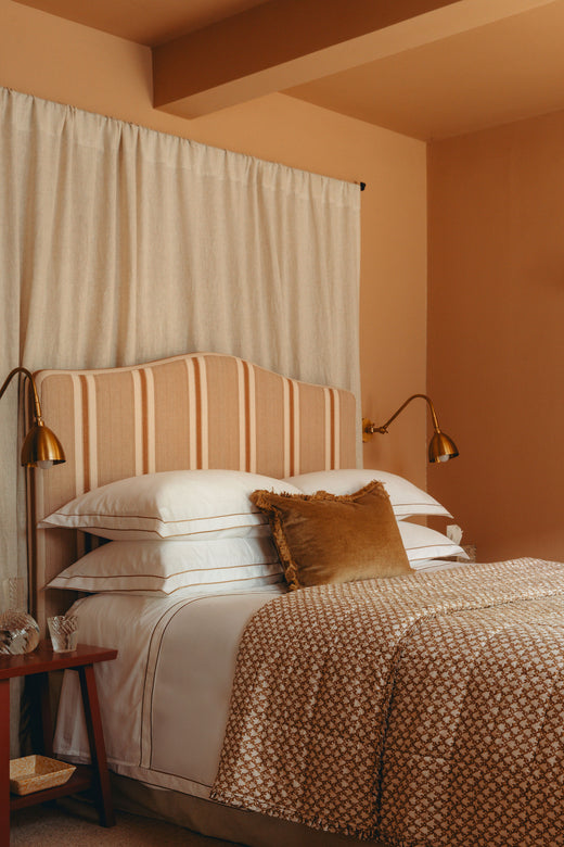Frame Bed Linen, Bronzed Umber