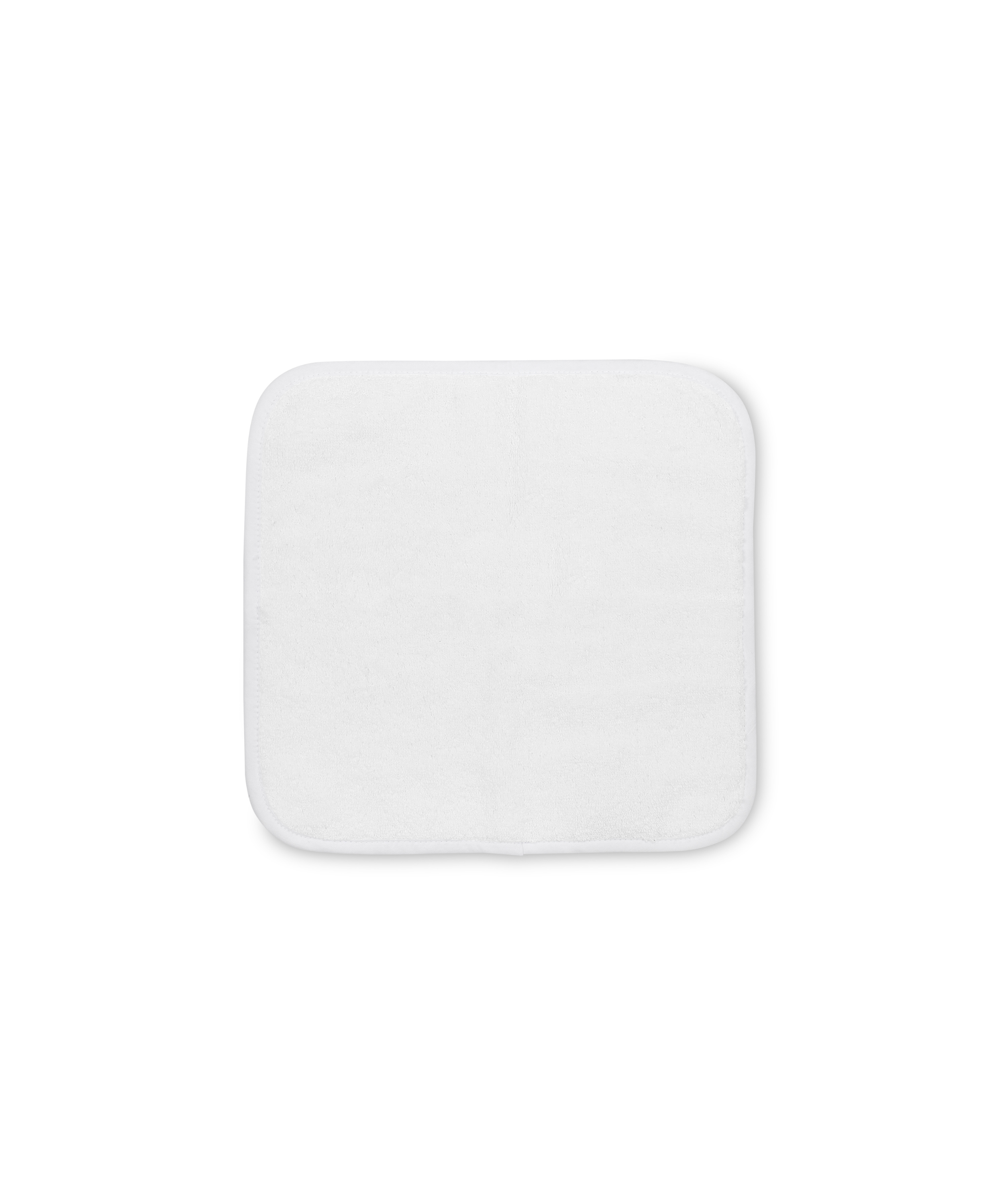 Set of 4 Georgina Face Towels, White