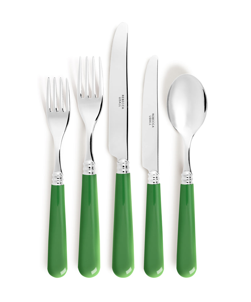 Classic Cutlery Set, Fern Green
