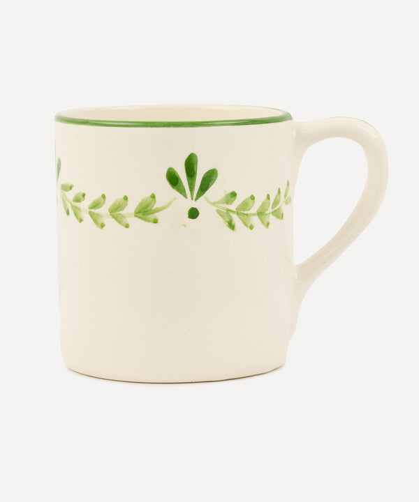 Rebecca Udall, Elouise Mug, Green, Cut Out