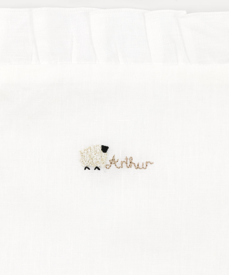 Lottie Mayland x Rebecca Udall Darcy Boudoir Linen Pillowcases