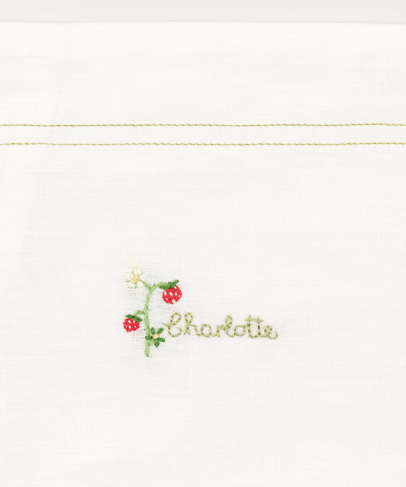 Rebecca Udall, Lottie Mayland x Rebecca Udall Darcy Personalised Motif Boudoir Linen Pillowcases