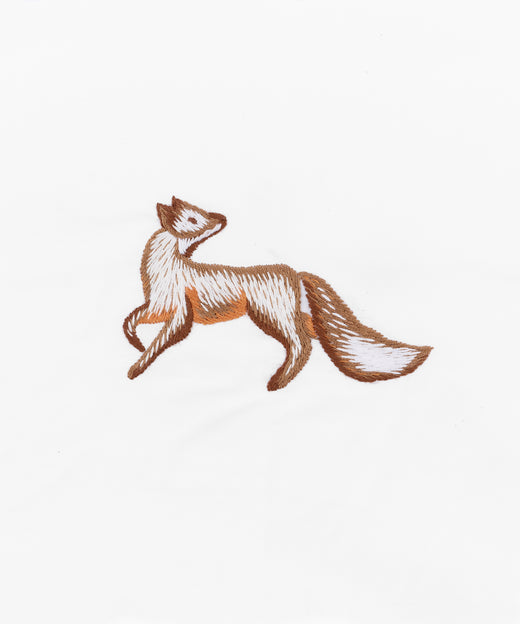 Fox Boudoir Pillowcase, Detail
