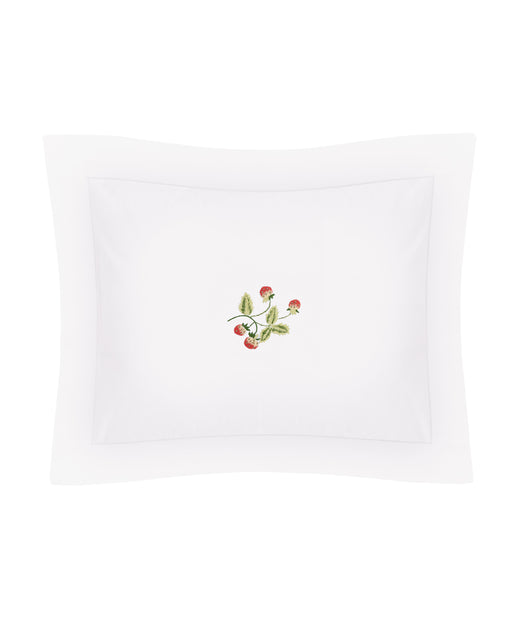 Wild Strawberry Boudoir Pillowcase, Cut Out