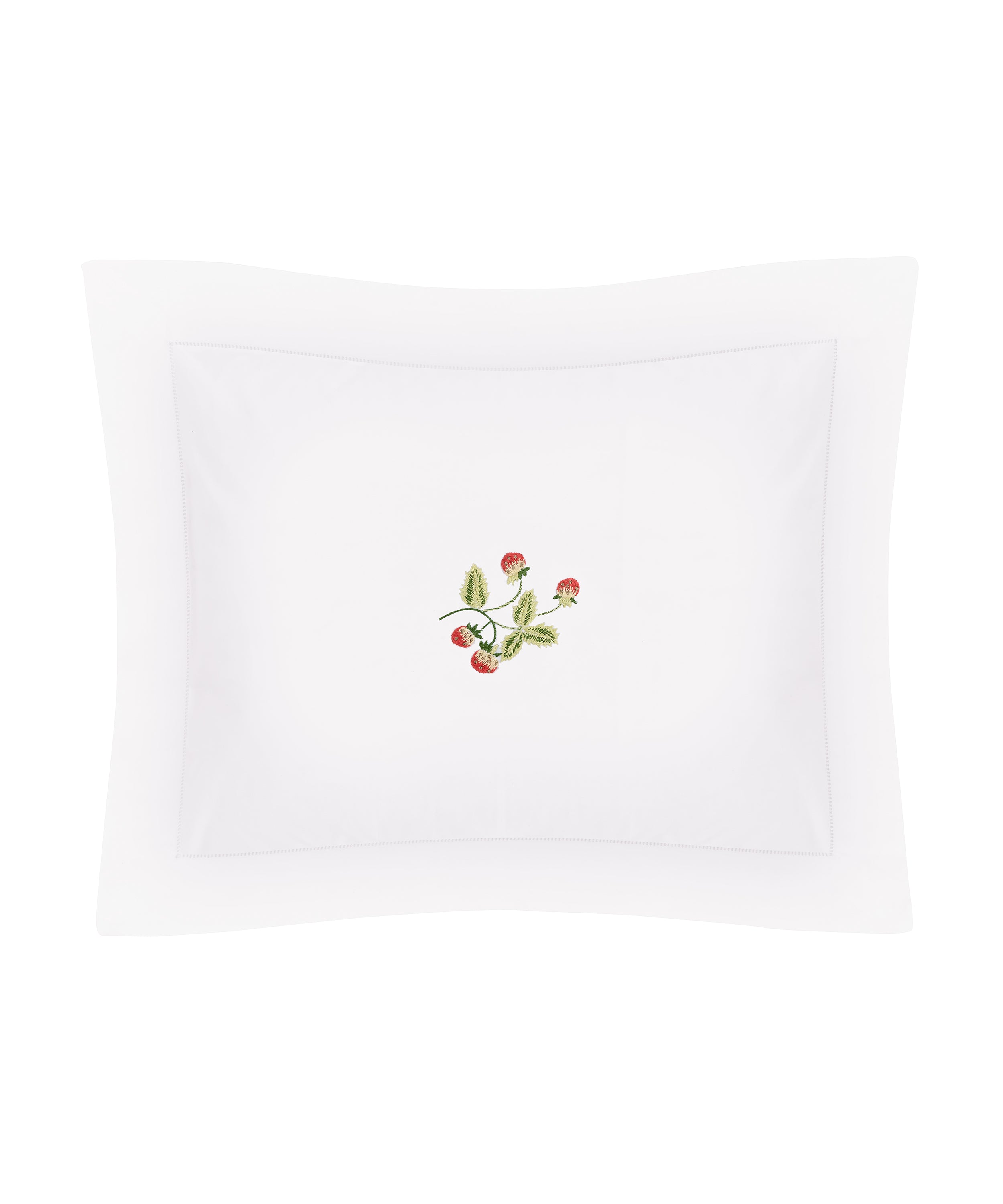 Wild Strawberry Boudoir Pillowcase, Cut Out
