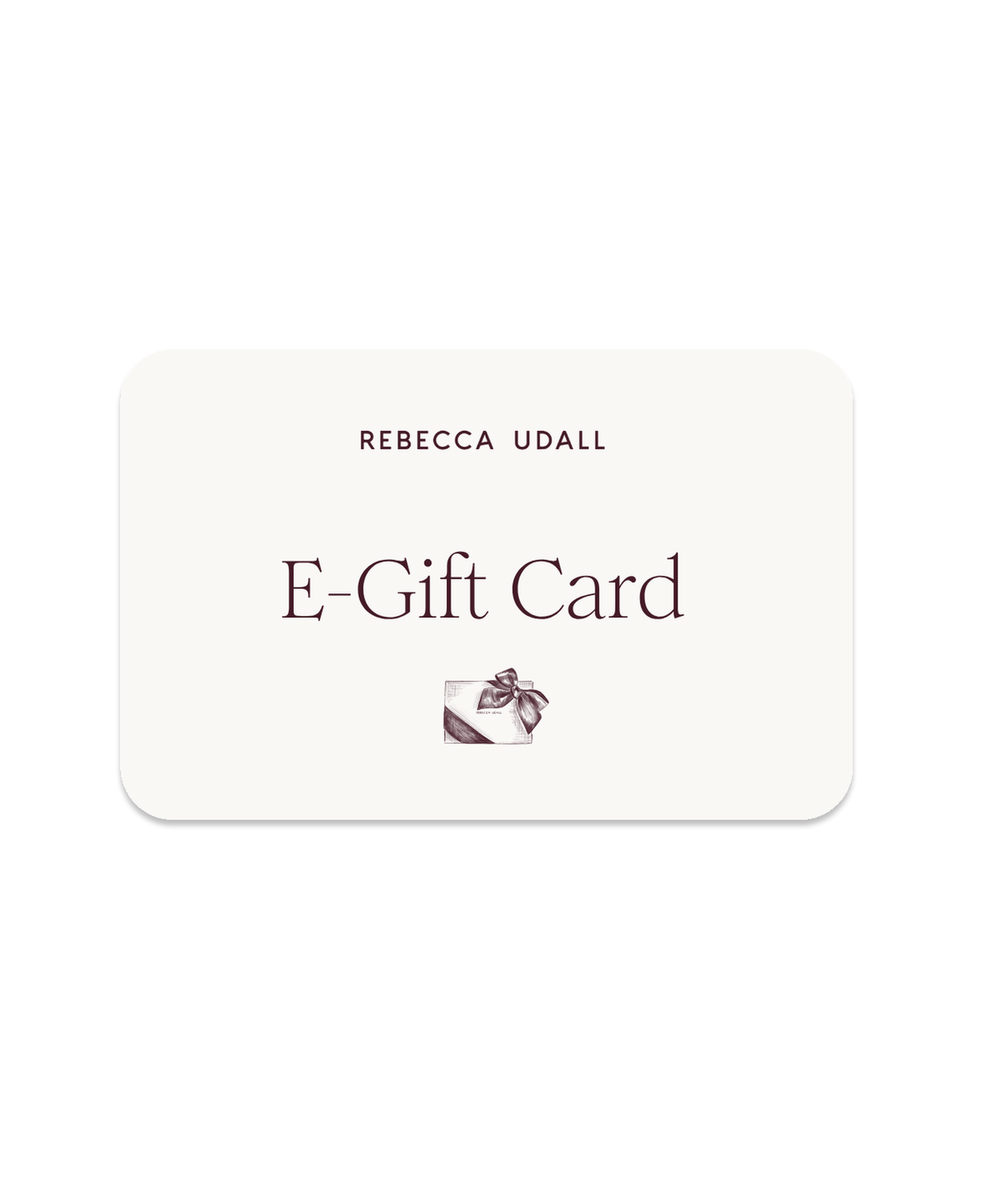 E Gift Card