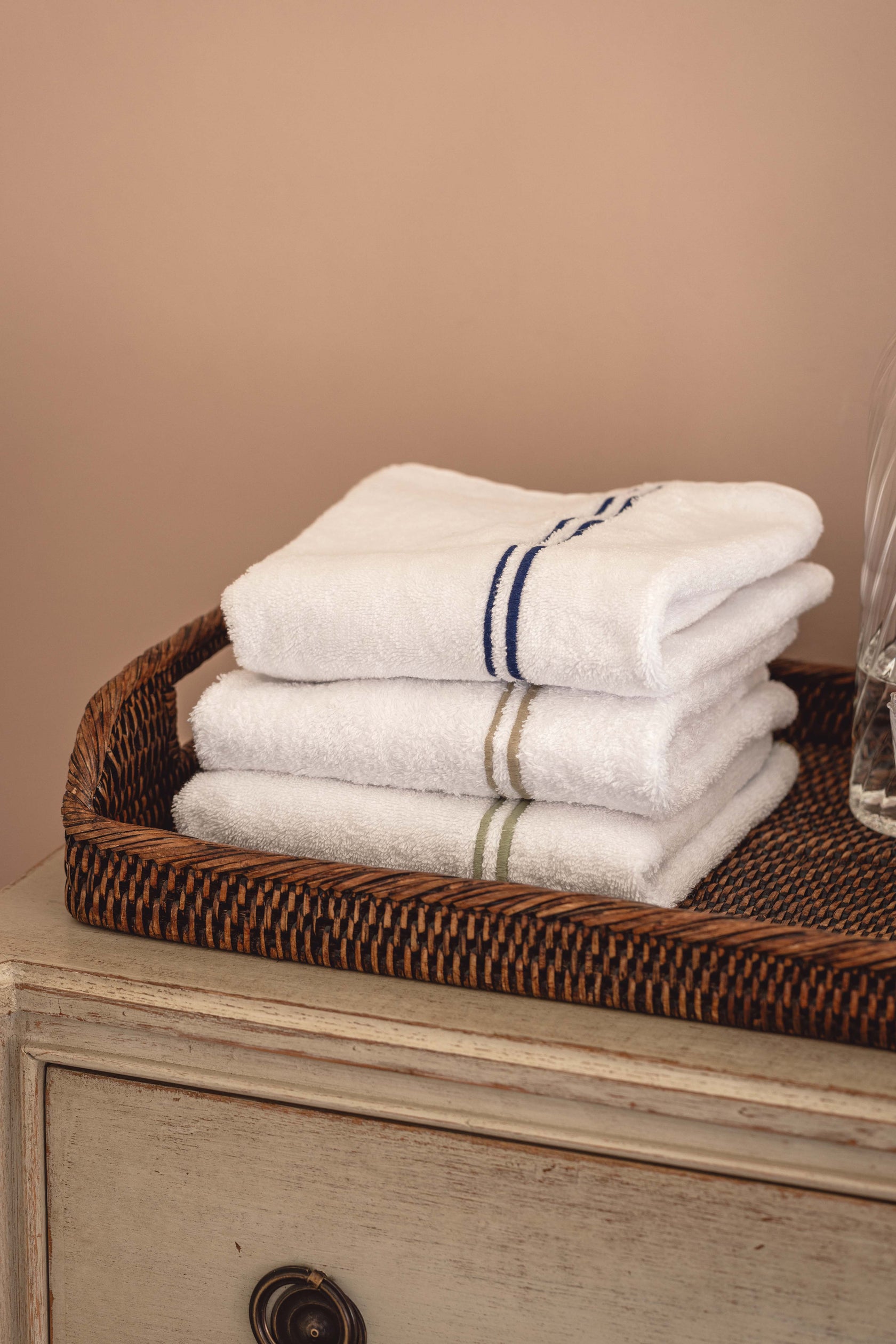 Bespoke Viola Corded Bath Towels