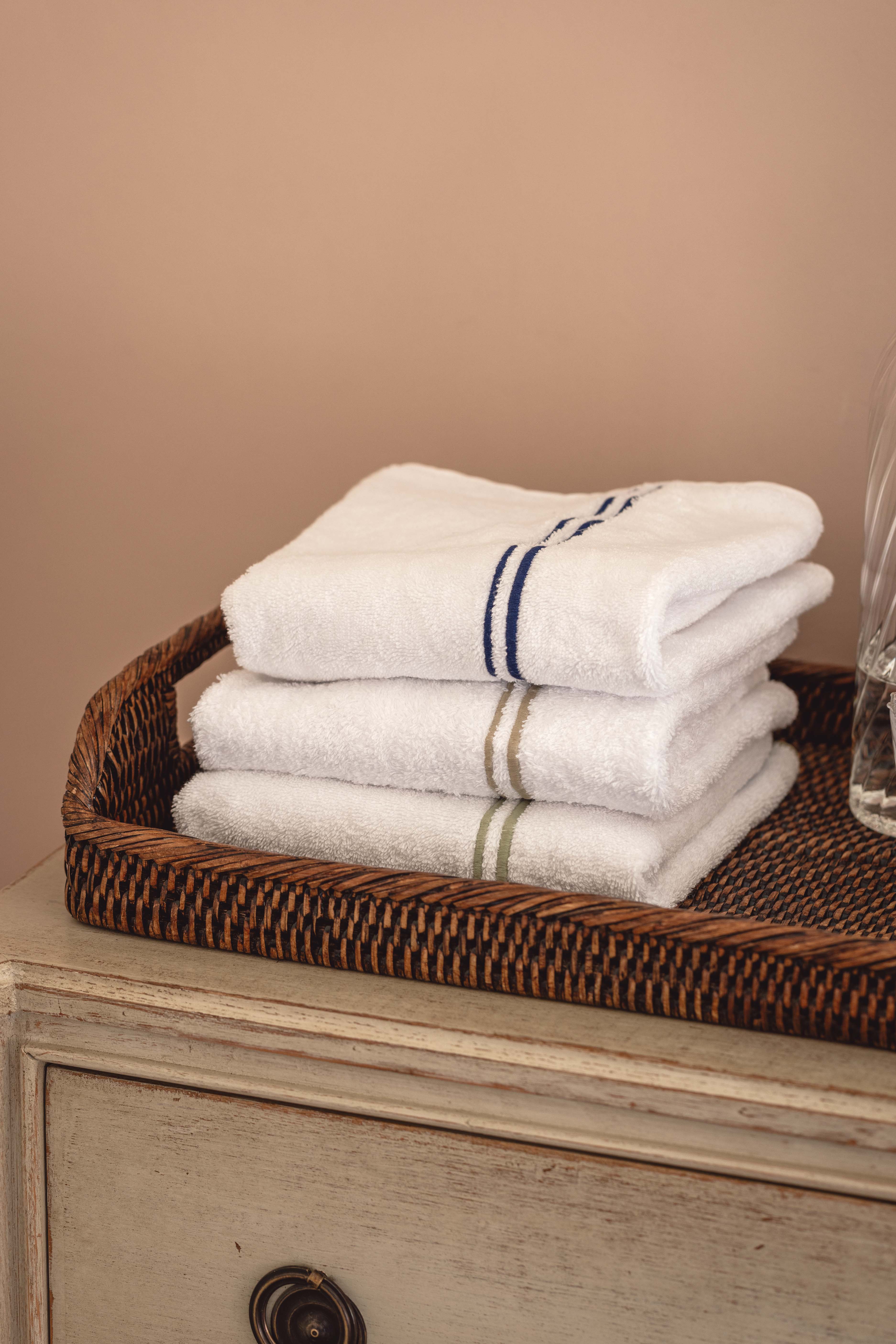 Bespoke Viola Corded Bath Towels