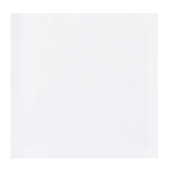 Rebecca Udall, Classic Mitred Linen Napkin, White, Cut Out