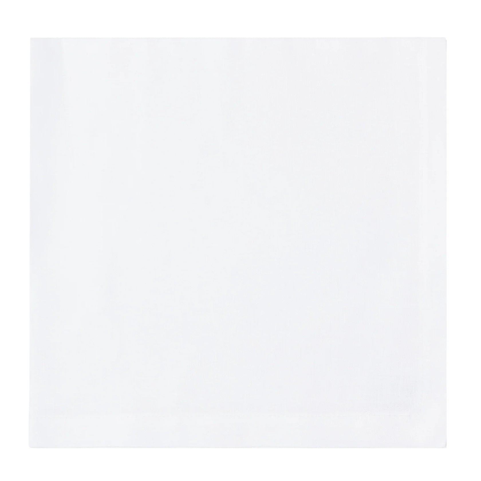 Classic Mitred Table Linens, White