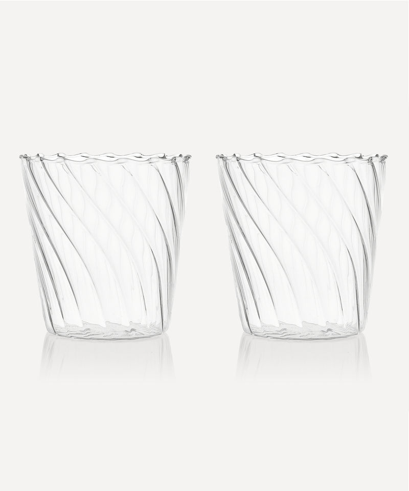 Rebecca Udall, Pair of Rippled Tumblers