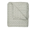 Clara Pleated Quilted Cotton Bedspread, Sage, Cut Out