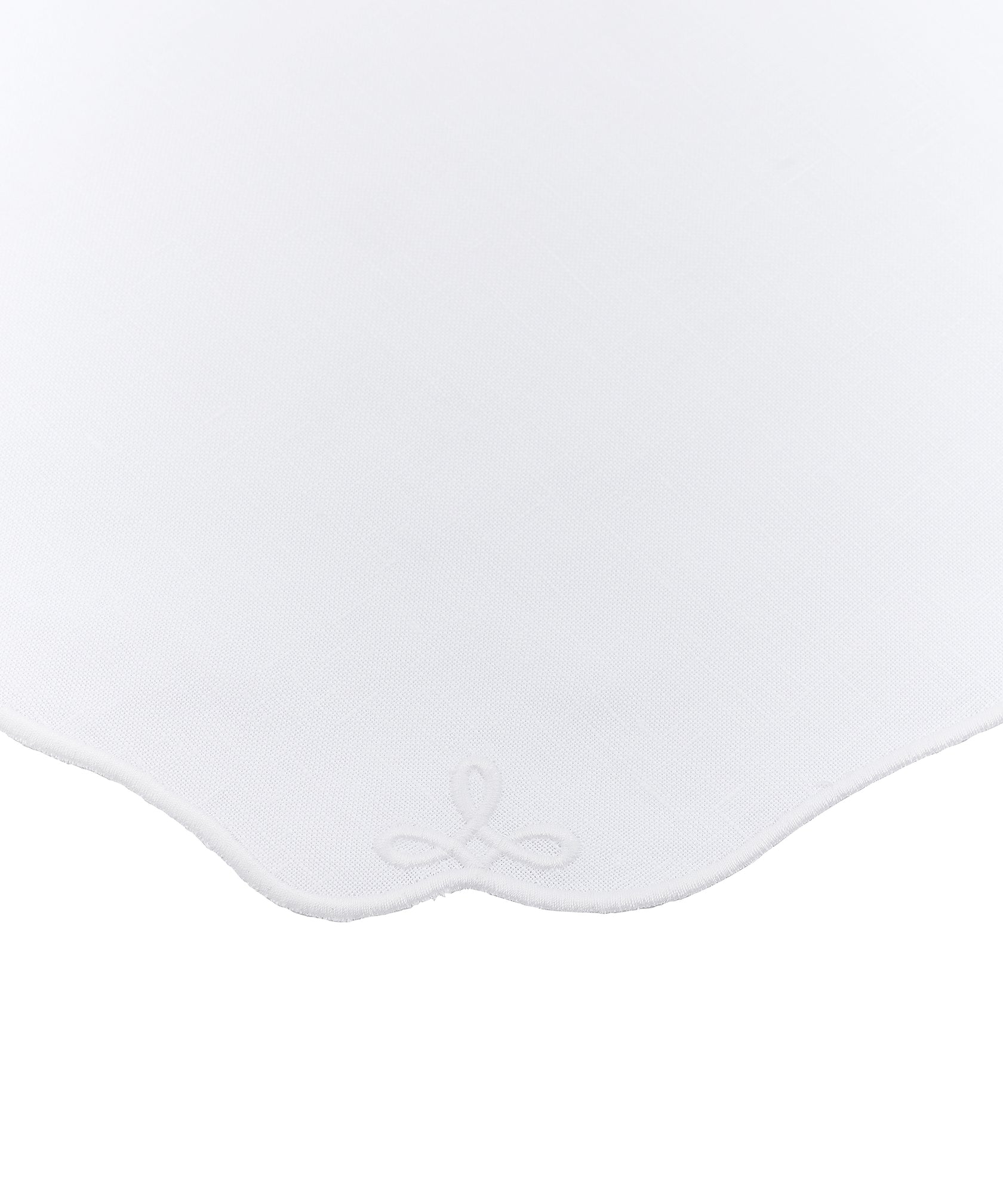 Set of 4 Nancy Linen Placemats, White
